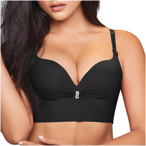Daily Use Bra Breathable whole cup & Wide seamless back Sonryse C593-6-Shapes Secrets Fajas