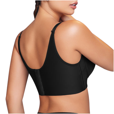 Daily Use Bra Ample coverage, Wide straps & Hoop and side bone Sonryse C653