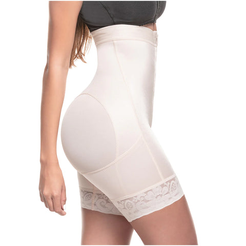 Fajas SONRYSE TR73ZF | High Rise Butt Lifting Shapewear Shorts for Women | Daily Use | Triconet-7-Shapes Secrets Fajas
