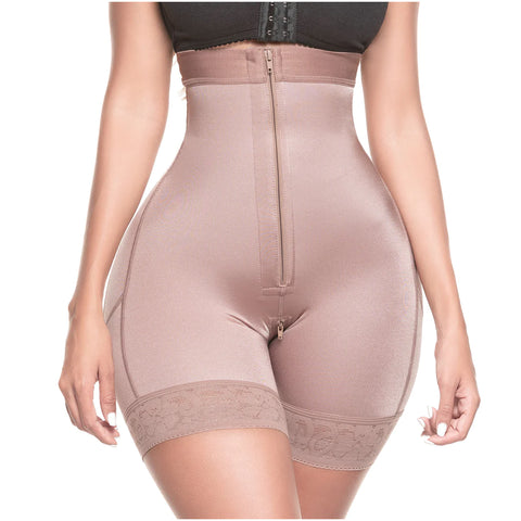 Fajas SONRYSE TR73ZF | High Rise Butt Lifting Shapewear Shorts for Women | Daily Use | Triconet-12-Shapes Secrets Fajas