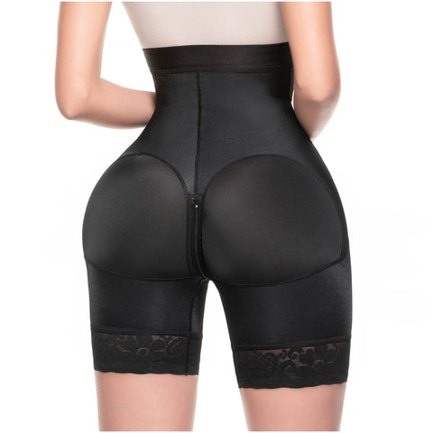 Fajas SONRYSE TR73ZF | High Rise Butt Lifting Shapewear Shorts for Women | Daily Use | Triconet-19-Shapes Secrets Fajas