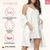 SONRYSE 378 | Women's Satin Dress Silk Robes with Lace Details | Daily Use-8-Shapes Secrets Fajas