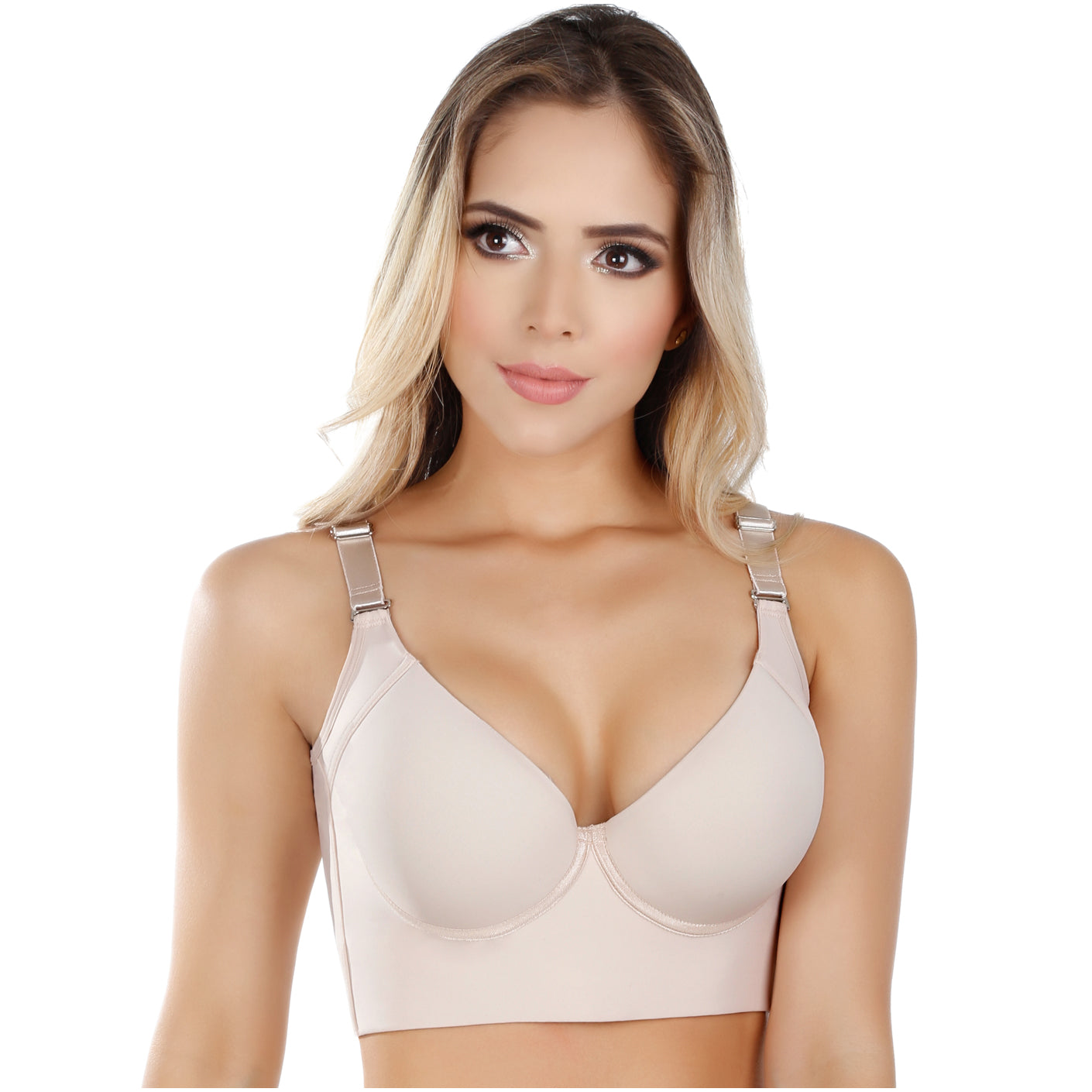 UpLady 8532, Extra Firm High Compression Full Cup Push Up Bra