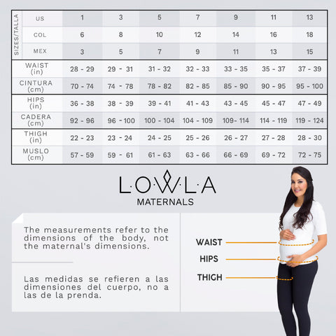 Lowla M219900 | Women Maternity Skinny Jeans with Belly Panel-6-Shapes Secrets Fajas