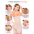 Fajas Salome 0215 | Postpartum Body Shaper After Pregnancy Girdle | Daily Use Strapless Butt Lifter for Dress-5-Shapes Secrets Fajas