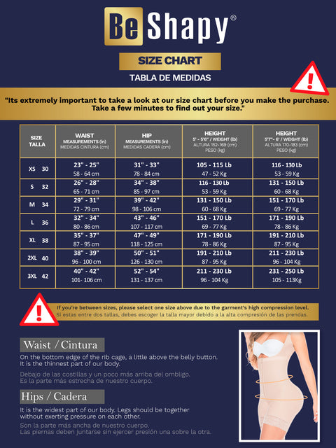 Be Shapy | Salome 0413 Colombian Fajas for Women + Liposuction Ab Board | Butt Lifter and Tummy Control Shapewear for Women-10-Shapes Secrets Fajas